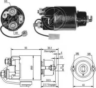 ERA 227679 - Ievilcējrelejs, Starteris www.autospares.lv