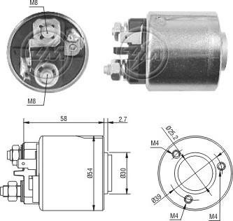 ERA 227056 - Ievilcējrelejs, Starteris www.autospares.lv