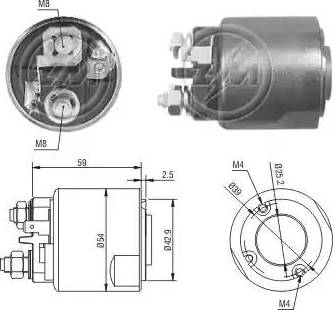 ERA 227169 - Ievilcējrelejs, Starteris www.autospares.lv