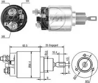 ERA 227188 - Ievilcējrelejs, Starteris www.autospares.lv