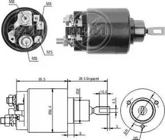 ERA 227177 - Ievilcējrelejs, Starteris www.autospares.lv