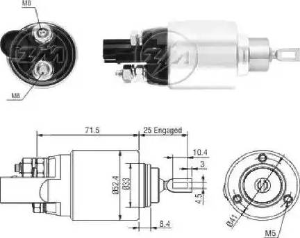 ERA 227812 - Ievilcējrelejs, Starteris autospares.lv