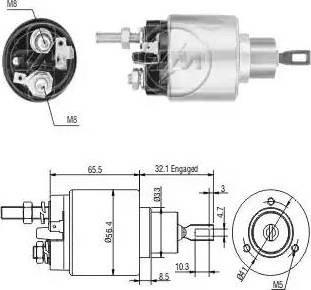 ERA 227835 - Ievilcējrelejs, Starteris autospares.lv