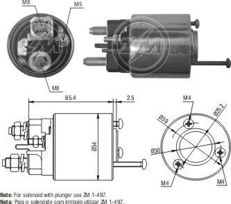 ERA 227392 - Solenoid Switch, starter www.autospares.lv