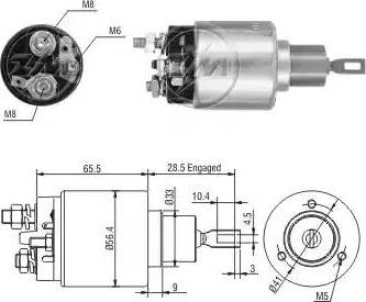 ERA 227363 - Ievilcējrelejs, Starteris www.autospares.lv