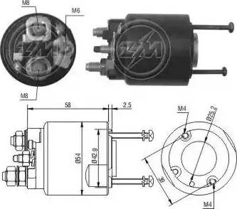 ERA 227388 - Ievilcējrelejs, Starteris autospares.lv