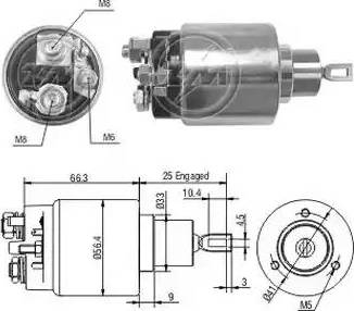 ERA 227269 - Ievilcējrelejs, Starteris www.autospares.lv