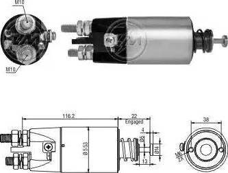 ERA 227205 - Ievilcējrelejs, Starteris www.autospares.lv