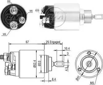 ERA 227218 - Ievilcējrelejs, Starteris www.autospares.lv