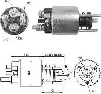 ERA 227284 - Ievilcējrelejs, Starteris www.autospares.lv