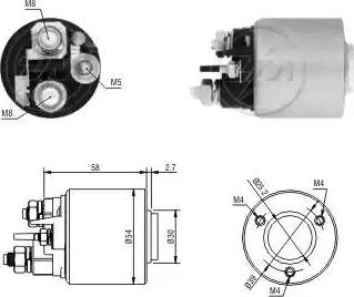 ERA 227231 - Ievilcējrelejs, Starteris www.autospares.lv