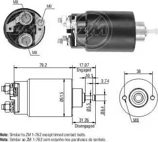 ERA 227747 - Ievilcējrelejs, Starteris www.autospares.lv