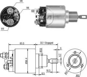 ERA 227759 - Ievilcējrelejs, Starteris www.autospares.lv