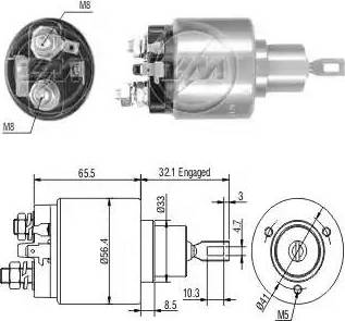 ERA 227757 - Ievilcējrelejs, Starteris www.autospares.lv