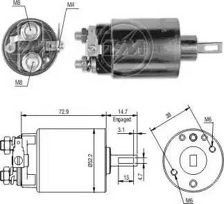 ERA 227768 - Ievilcējrelejs, Starteris www.autospares.lv