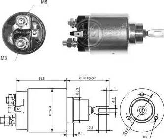 ERA 227762 - Ievilcējrelejs, Starteris autospares.lv