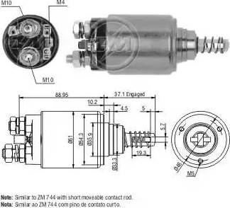 ERA 227728 - Ievilcējrelejs, Starteris www.autospares.lv