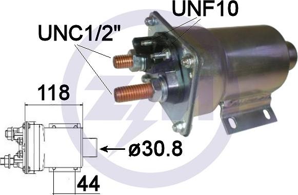 ERA ZM950 - Solenoid Switch, starter www.autospares.lv