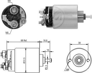 ERA ZM961 - Ievilcējrelejs, Starteris autospares.lv