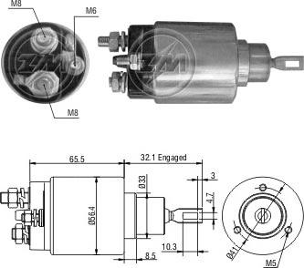 ERA ZM977 - Ievilcējrelejs, Starteris www.autospares.lv