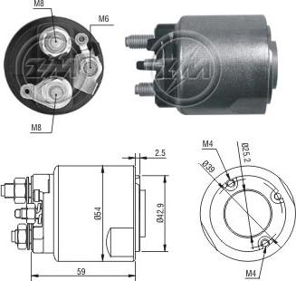 ERA ZM494 - Ievilcējrelejs, Starteris www.autospares.lv