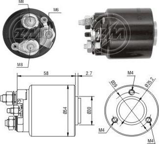 ERA ZM591 - Ievilcējrelejs, Starteris www.autospares.lv