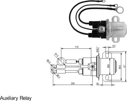 ERA ZM5408 - Ievilcējrelejs, Starteris autospares.lv