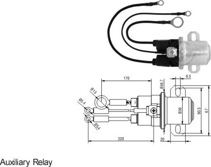 ERA ZM5407 - Ievilcējrelejs, Starteris autospares.lv