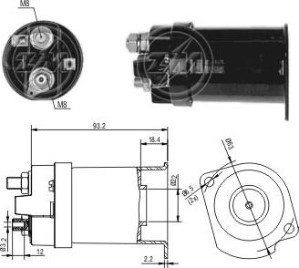 ERA ZM556 - Ievilcējrelejs, Starteris www.autospares.lv