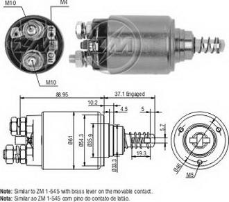 ERA ZM649 - Ievilcējrelejs, Starteris www.autospares.lv