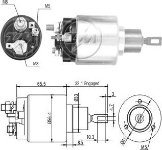 ERA ZM675 - Ievilcējrelejs, Starteris autospares.lv