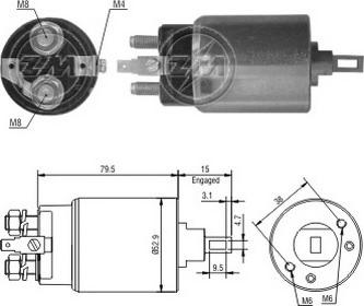 ERA ZM1981 - Ievilcējrelejs, Starteris autospares.lv