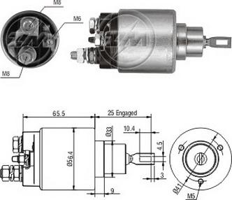 ERA ZM1974 - Ievilcējrelejs, Starteris autospares.lv