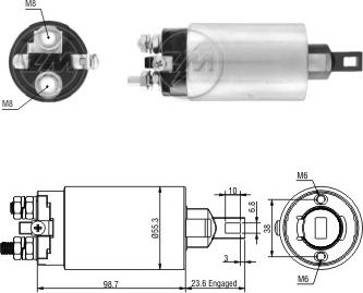 ERA ZM1895 - Ievilcējrelejs, Starteris www.autospares.lv