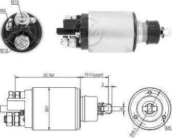 ERA ZM1825 - Ievilcējrelejs, Starteris www.autospares.lv