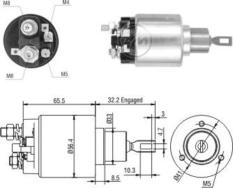 ERA ZM874 - Ievilcējrelejs, Starteris www.autospares.lv