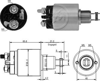 ERA ZM3579 - Ievilcējrelejs, Starteris autospares.lv