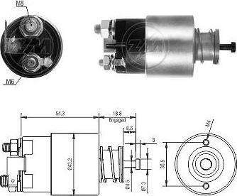 ERA ZM3391 - Ievilcējrelejs, Starteris www.autospares.lv