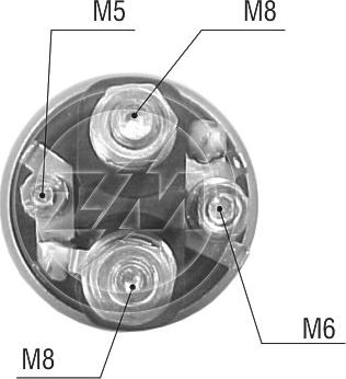 ERA ZM37891 - Remkomplekts, Starteris www.autospares.lv