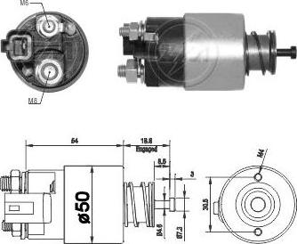 ERA ZM2995 - Ievilcējrelejs, Starteris autospares.lv