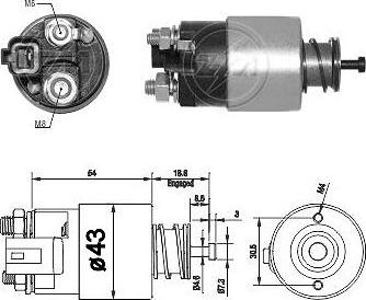 ERA ZM2391 - Ievilcējrelejs, Starteris www.autospares.lv