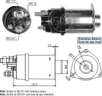 ERA ZM7451 - Ievilcējrelejs, Starteris autospares.lv