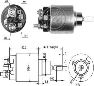 ERA ZM771 - Ievilcējrelejs, Starteris www.autospares.lv