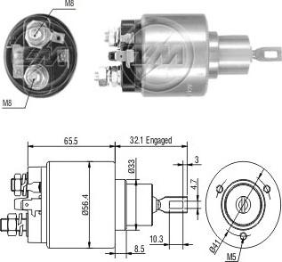 ERA ZM773 - Ievilcējrelejs, Starteris www.autospares.lv