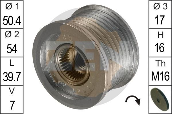 ERA ZN5445 - Piedziņas skriemelis, Ģenerators www.autospares.lv