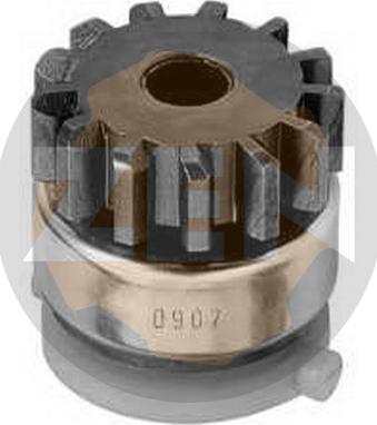 ERA ZN0907 - Ведущая шестерня, бендикс, стартер www.autospares.lv