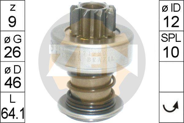 ERA ZN0442 - Zobrats, Starteris www.autospares.lv