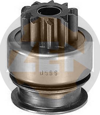 ERA ZN0596 - Ведущая шестерня, бендикс, стартер www.autospares.lv