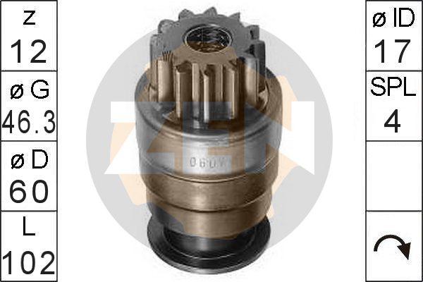 ERA ZN0607 - Zobrats, Starteris www.autospares.lv