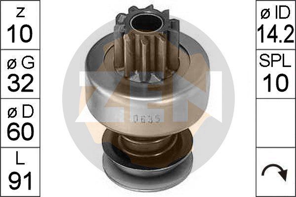 ERA ZN0635 - Zobrats, Starteris www.autospares.lv